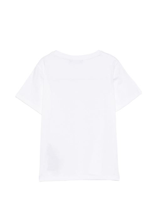 T-shirt unisex Balmain Kids bianca con logo BALMAIN Kids | BY8R11Z3672100NE